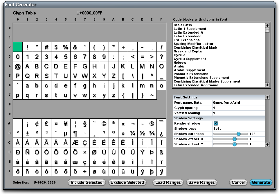 Font Generator Font Generator