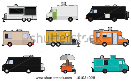 Food Truck Vector