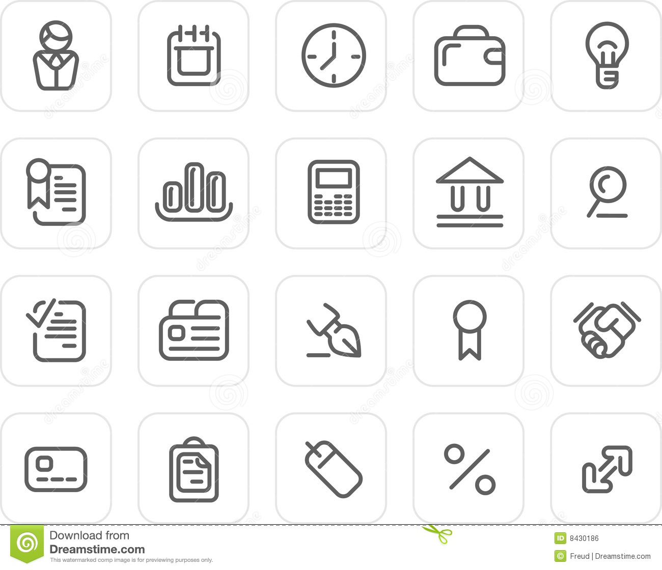 Free Business Icon Set