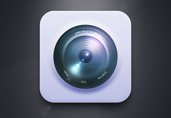 Free Camera Lens Icon