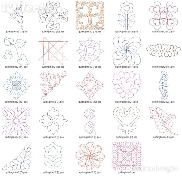 Free Machine Embroidery Quilting Designs
