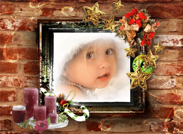 Free Photoshop Christmas Frames