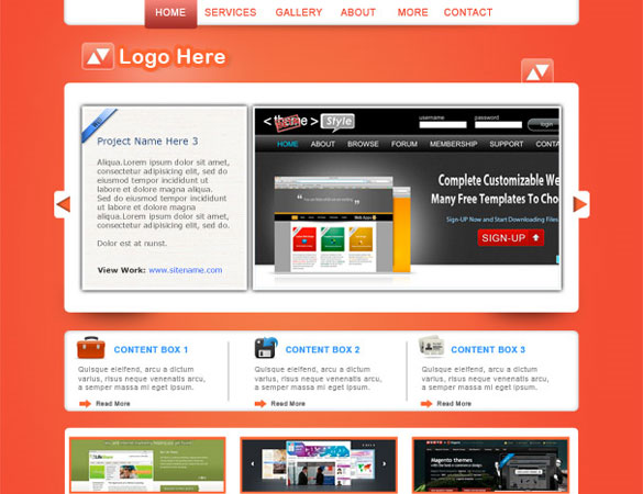 Free Professional Website Templates