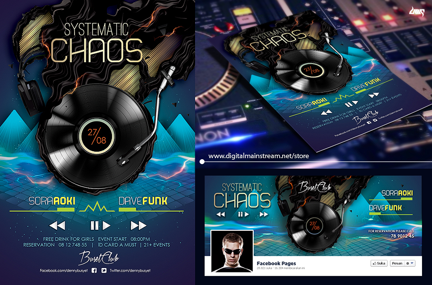 Free Psd Club Flyer Template