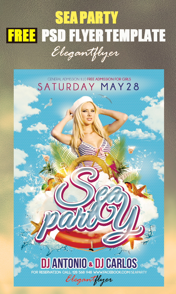 Free Psd Club Flyer Template Free Psd Club Flyer Template