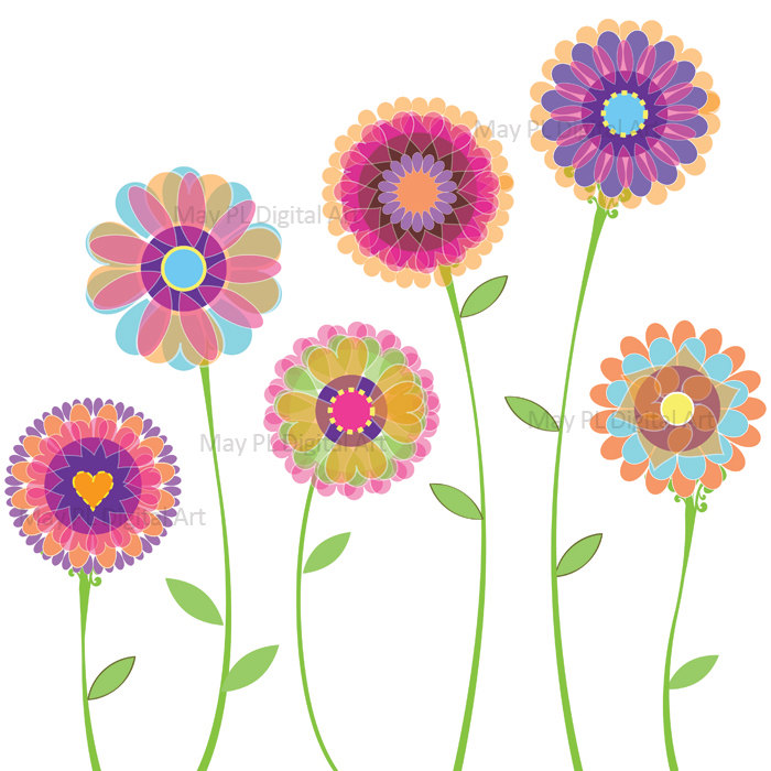 16 Spring Flowers Graphics Images
