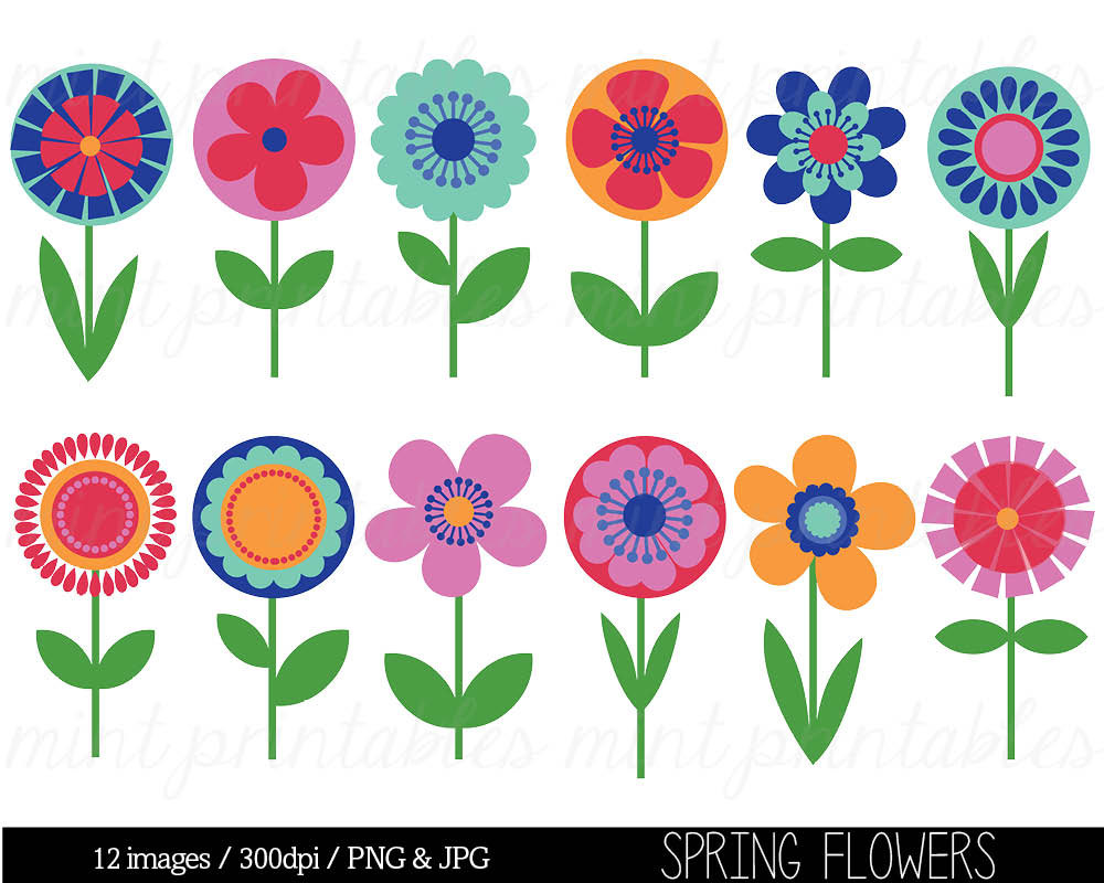 Free Spring Flower Clip Art