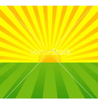 Free Sunrise Vector Graphic