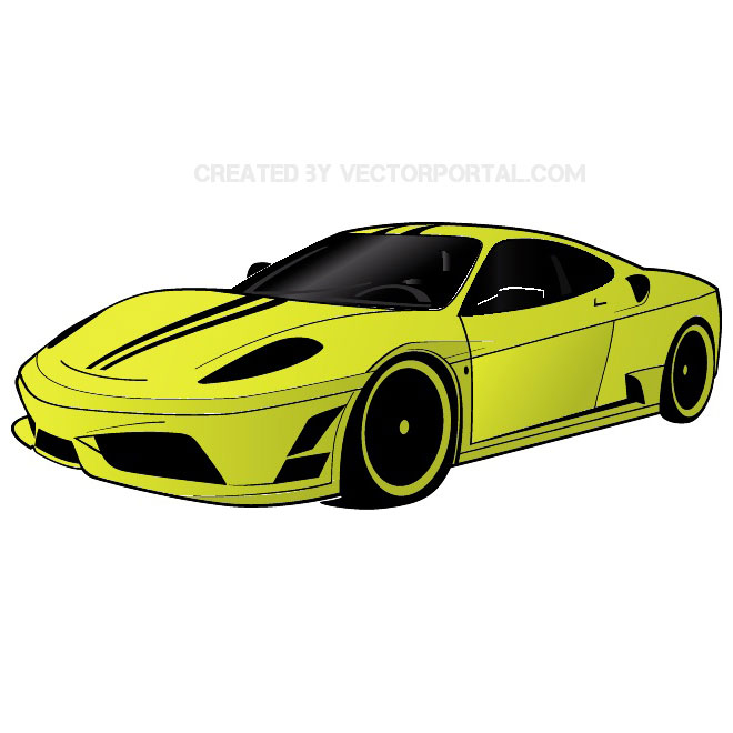10 Ferrari Cars Vectors Images