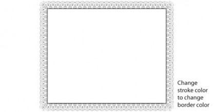 Free Vector Certificate Border