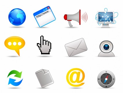 Free Vector Communication Icons