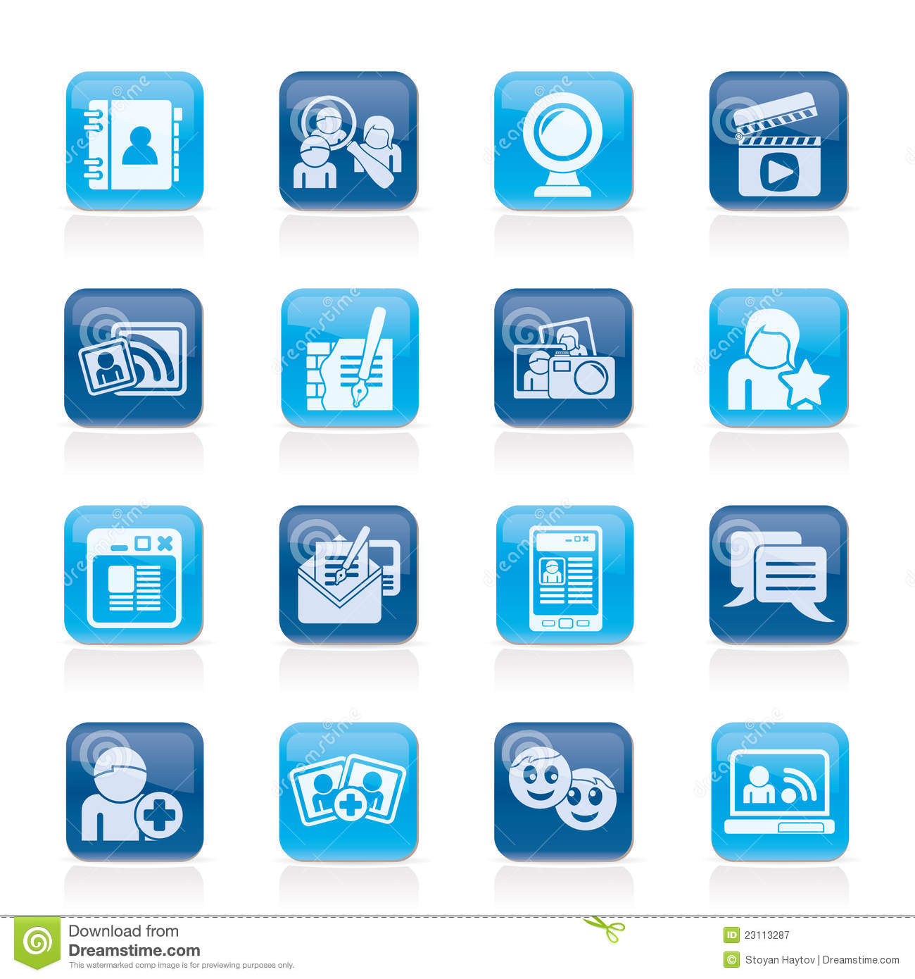 Free Vector Communication Icons