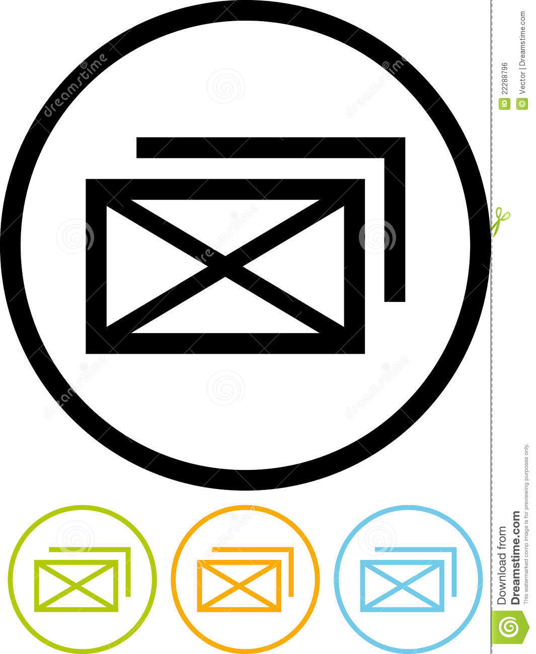 Free Vector Email Icon White