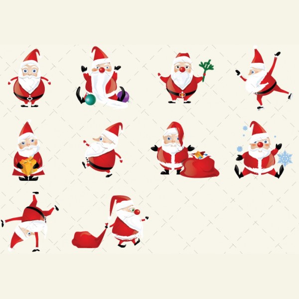 Free Vector Santa Claus