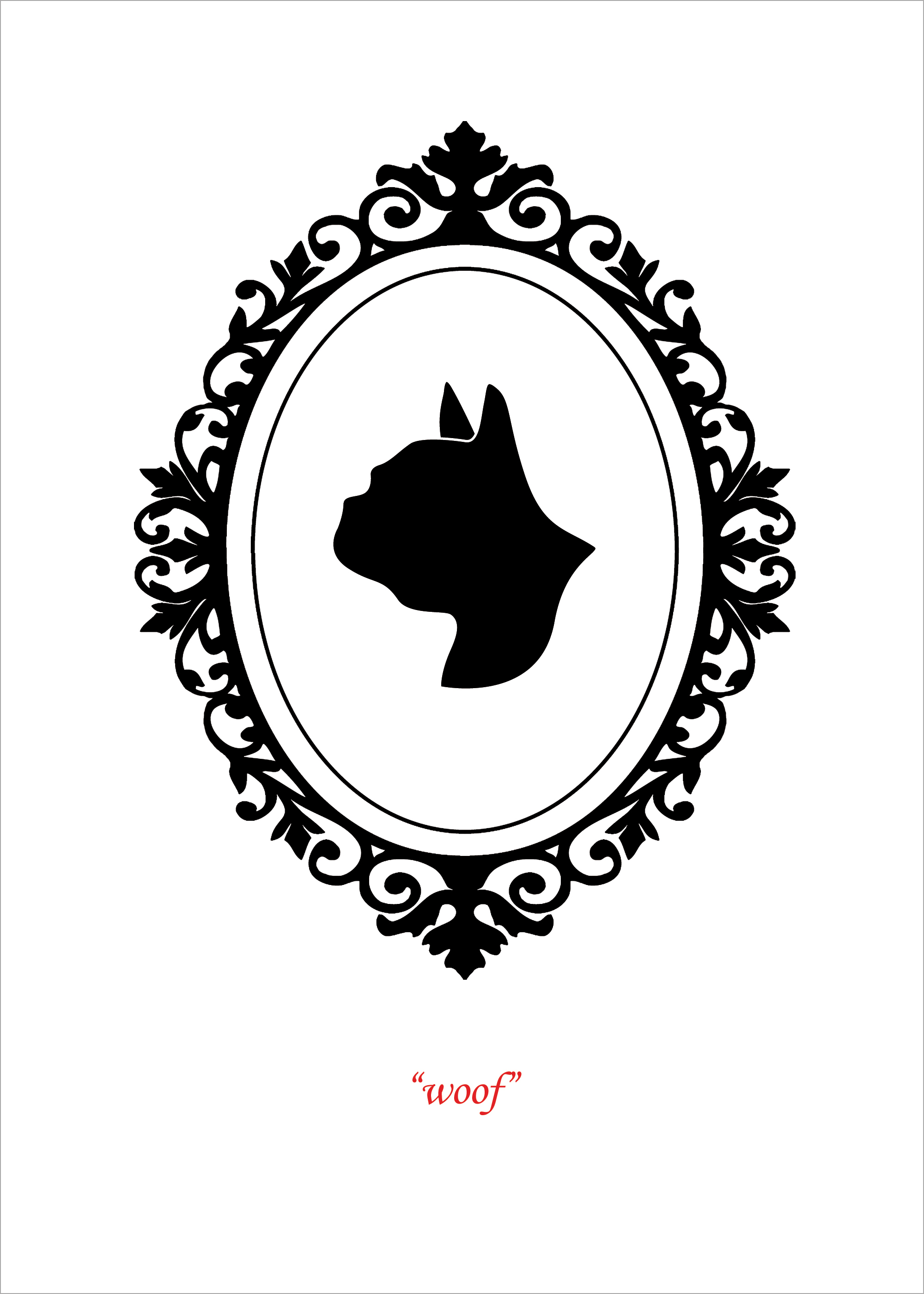 French Bulldog Silhouette Vector