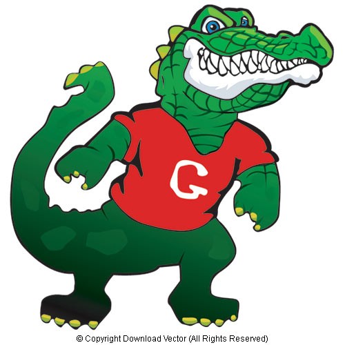 Gator Mascot Clip Art