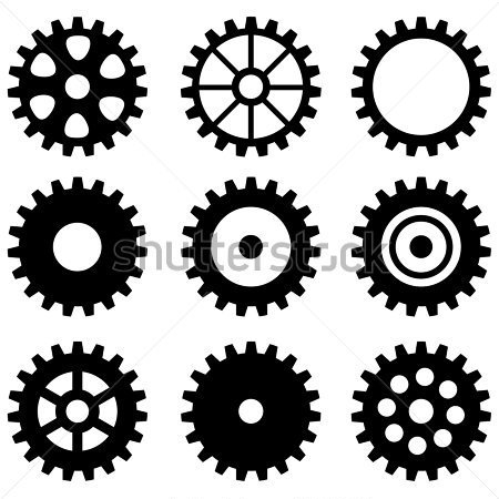 Gear Vector Clip Art