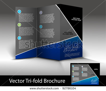 Get Egyptian Pyramid Tri Fold Brochure