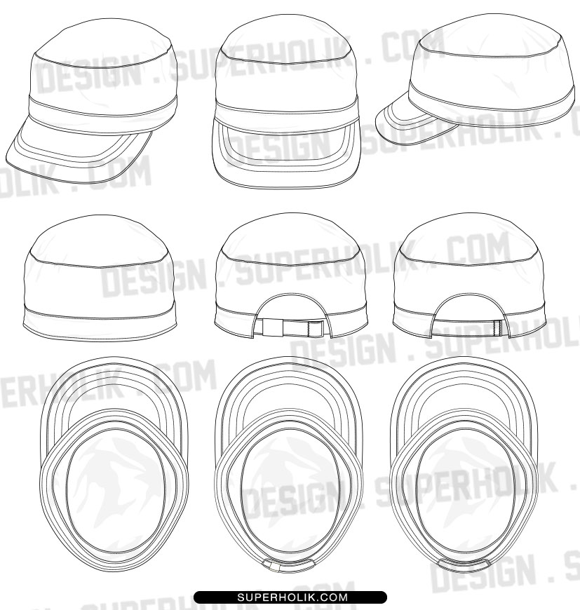 Hat Design Template