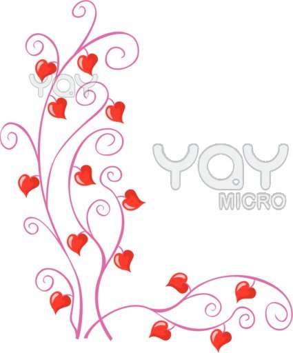 Heart Corner Clip Art