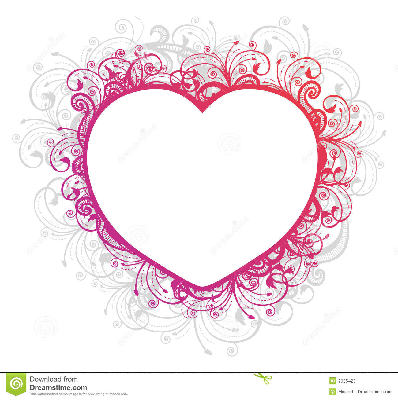 Heart Frameborder Vectors