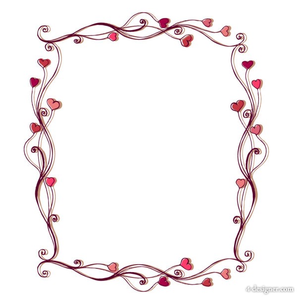 Heart Shaped Borders Free Heart Shaped Borders Free
