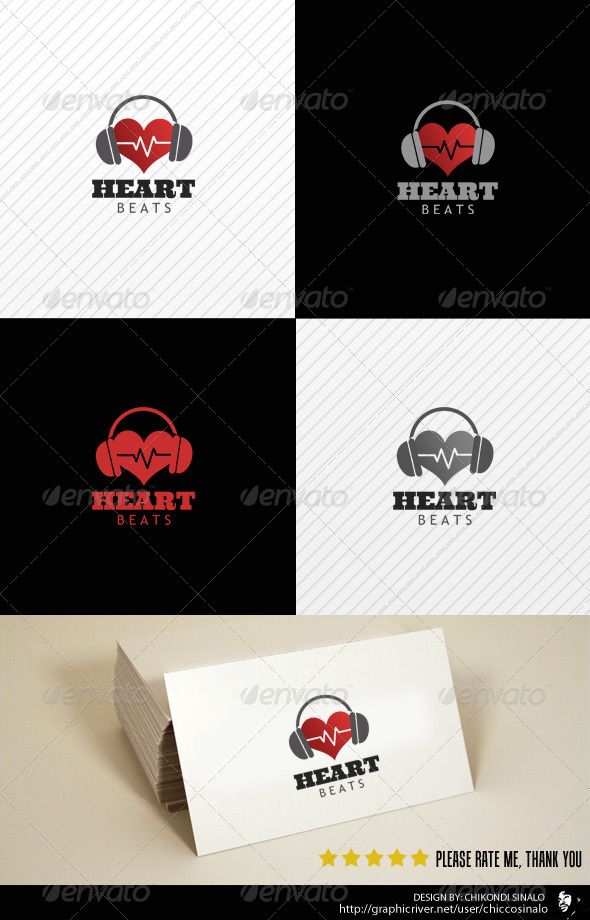 Hearts Beats Music Logo