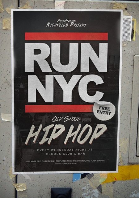 Hip Hop Flyer Templates Free