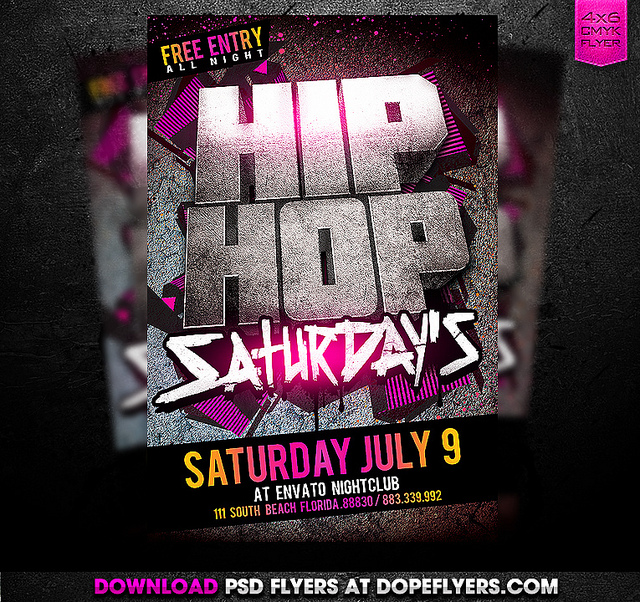 Hip Hop Flyer Templates