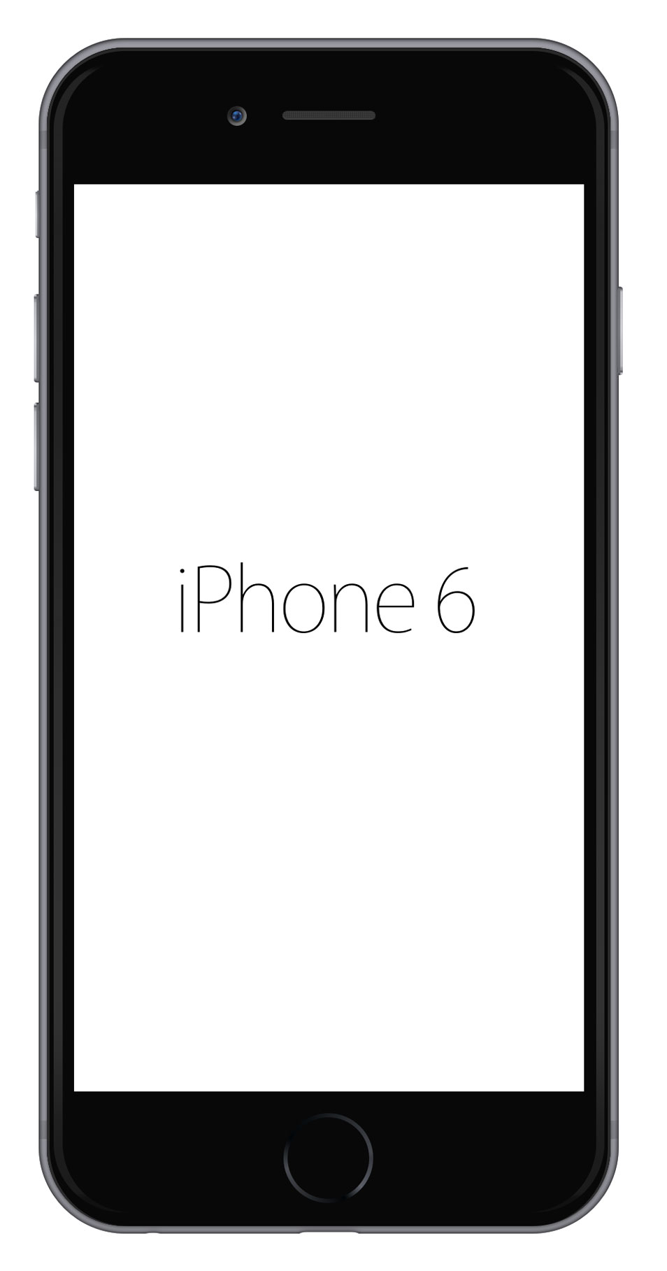 iPhone 6 Sketch Template iPhone 6 Sketch Template
