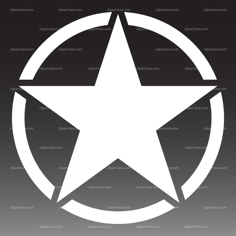 14 Military Star Vector Images