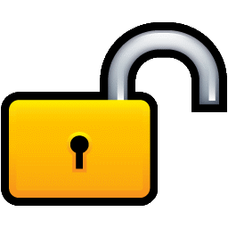 12 Unlocked Padlock Icon Images