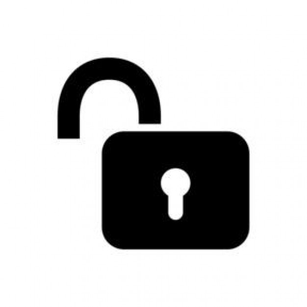 Lock Unlock Icon Vector