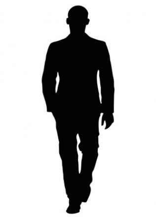 Man Walking Silhouette Clip Art