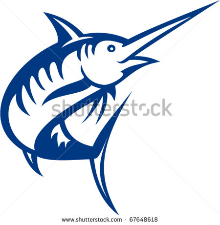 Marlin Fish Clip Art
