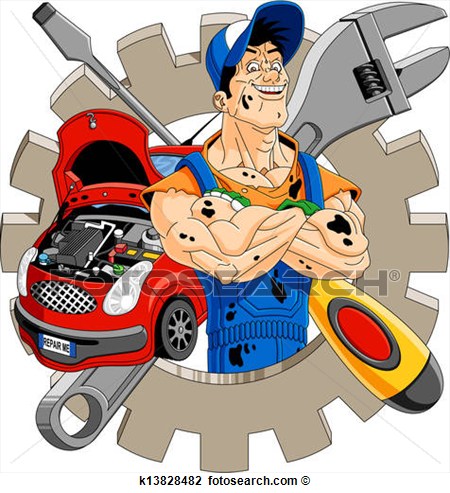 Mechanic Clip Art Vectors