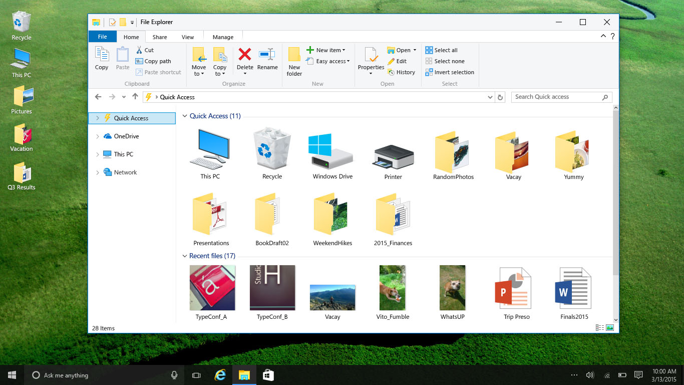 Microsoft Windows 10 Icons