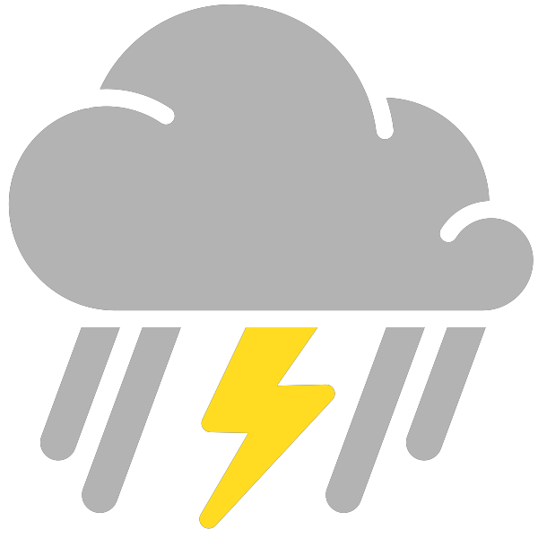 Mixed Rain and Snow Weather Icon