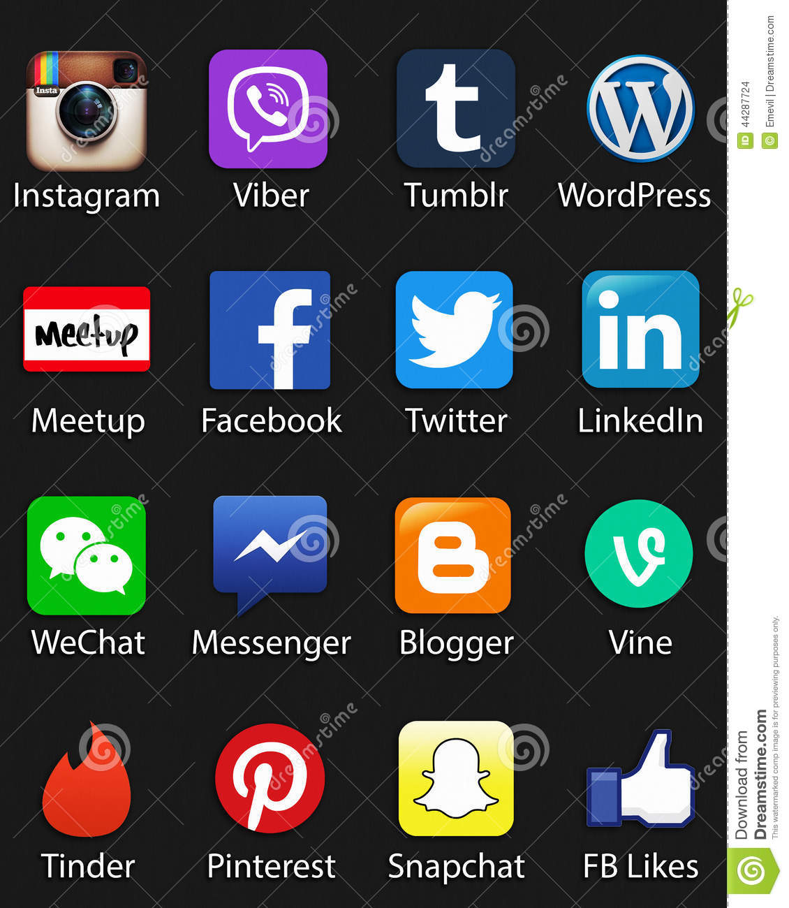 Most Popular Social Media Apps