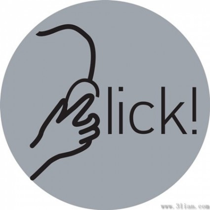 Mouse Click Icon Vector