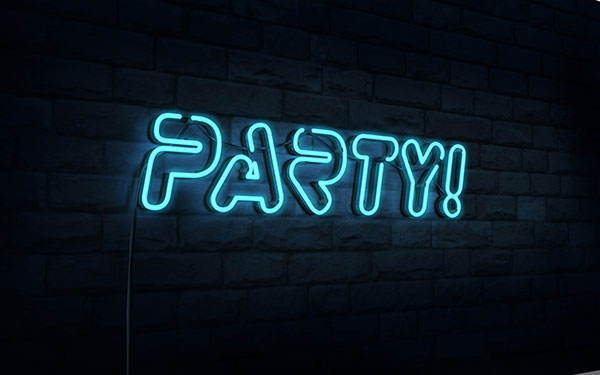 Neon Sign Photoshop Tutorial