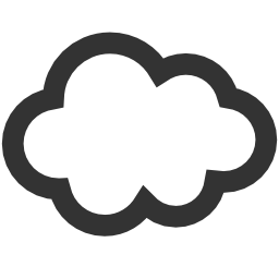Network Cloud Icon Network Cloud Icon