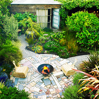 Patio From Recycled Materials Patio From Recycled Materials