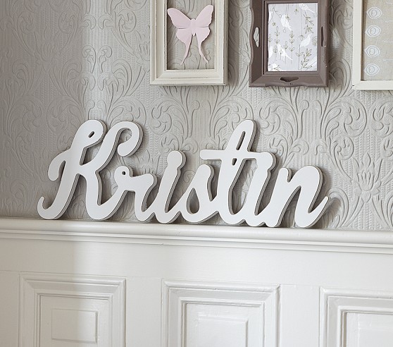 Pottery Barn Font Cursive Names