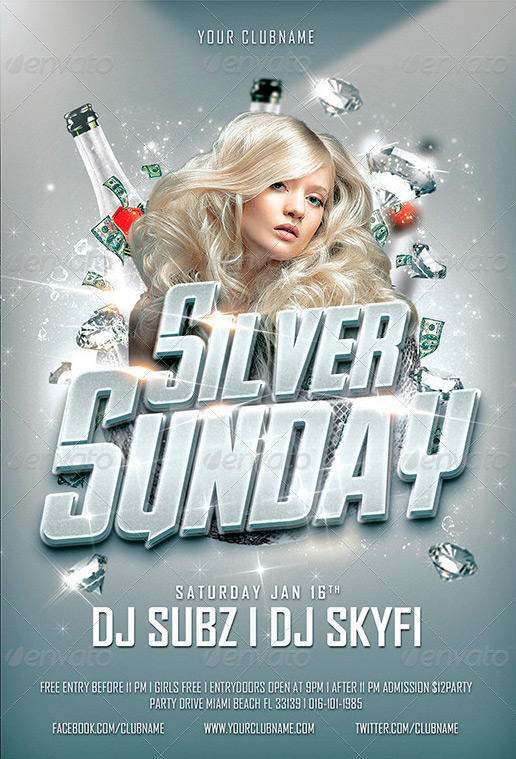 PSD Club Flyer Templates PSD Club Flyer Templates