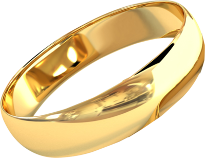 PSD Gold Wedding Rings