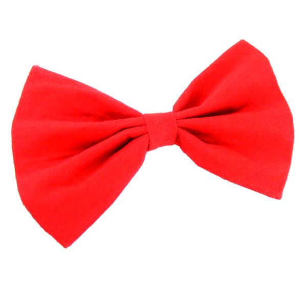 Red Hair Bow Clip Art