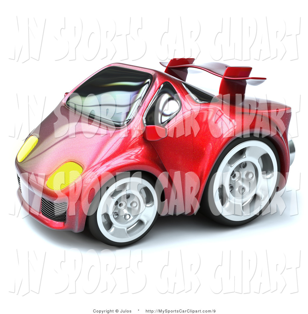 Red Sports Car Clip Art