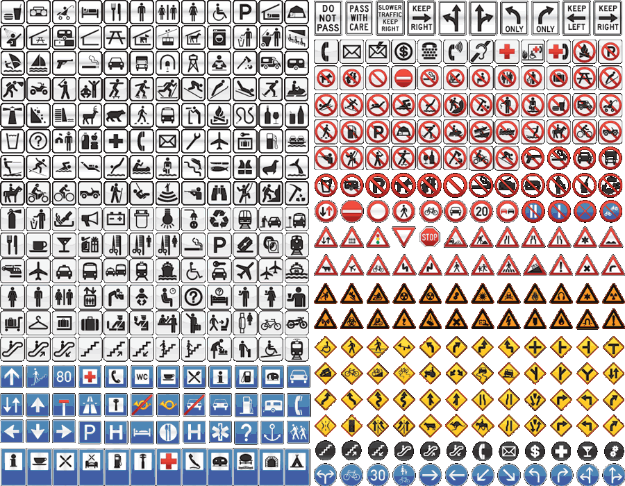 Road Traffic Signs Chart