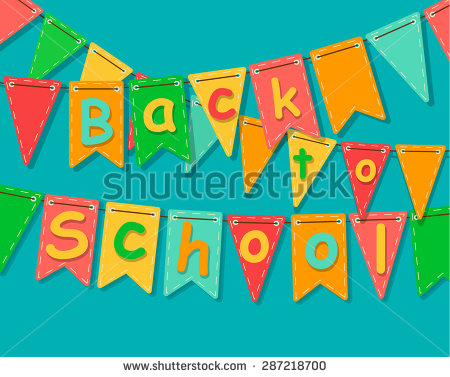 School Carnival Banners Clip Art